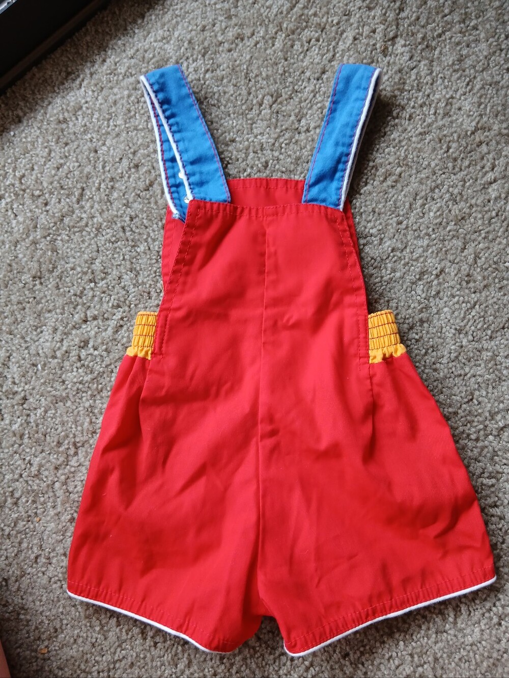 Vintage Set of Boys Rompers with Horse Applique & Champ Overalls - Picture 9 of 11